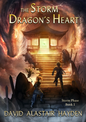 Cover of Storm Phase - Book 1: The Sorm Dragon's Heart by David Alastair Hayden